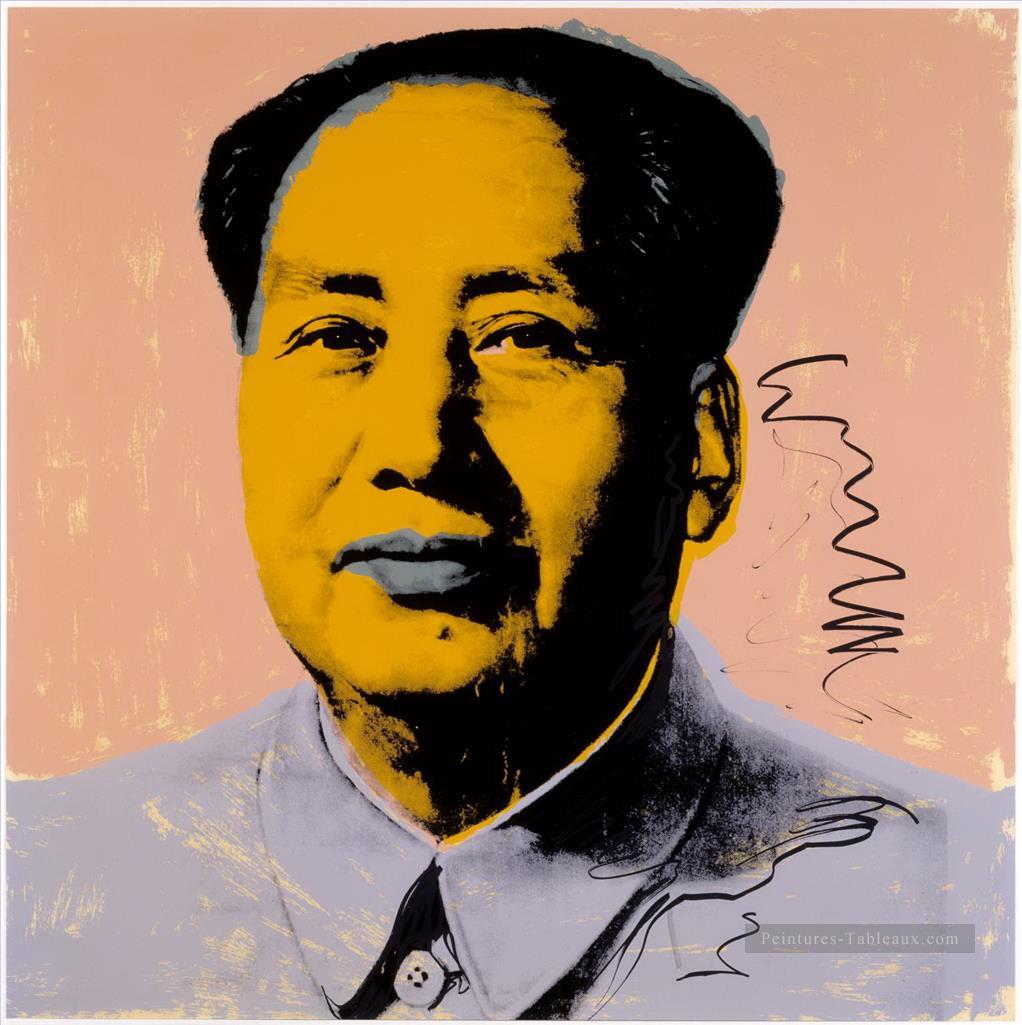 Mao Zedong 9 Andy Warhol Oil Paintings